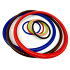 حلقه های سیلیکونی شکل های سفارشی اندازه های رنگین لاستیک گاسکت برای مهر درب کوره