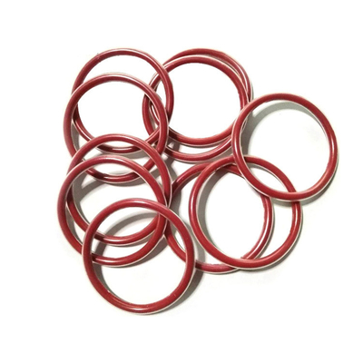 پوشش PTFE سفارشی حلقه های FKM / سیلیکونی لاستیکی محصور شده