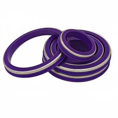 1' 2' 3' 4' نيتريل HNBR FKM PTFE Weco با مسخر و لاستیک بنفش لاستیک چکش مهر اتحادیه