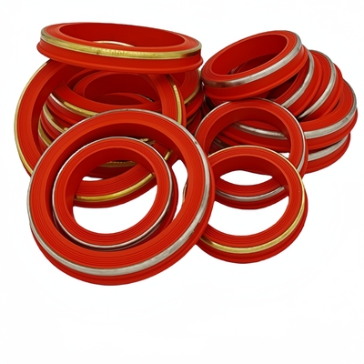 مواد سفارشی با فشار بالا HNBR نیتریل FKM PTFE حلقه های مهر و موم با مس