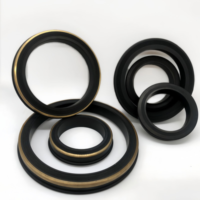 2&quot; 80 HNBR مقاومت به پوشیدن اتحادیه مهر لب گاسکت با پشتیبان مس