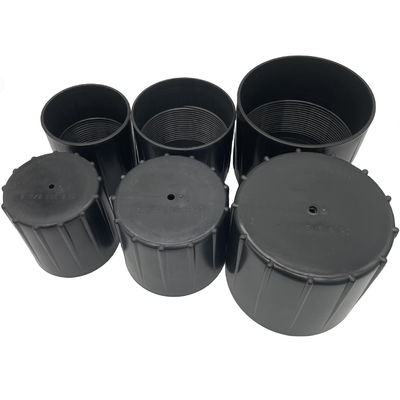 استاندارد API 2 3/8 "پلاستیک PP Thread Protector Oil Pipe Caps