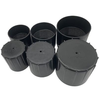 2-7/8" 3 1/8" محافظ رشته های لوله های پلاستیکی HDPE PP برای صنعت حفاری نفت