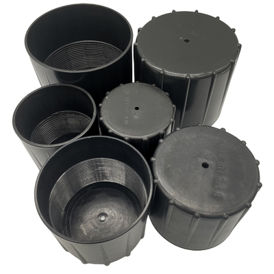 استاندارد API 2 3/8 "پلاستیک PP Thread Protector Oil Pipe Caps