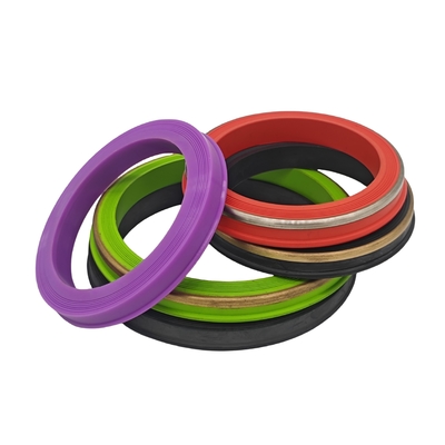 محدوده دما -200C تا 200C حلقه های مهر و موم Weco ساخته شده از NBR HNBR FKM PTFE