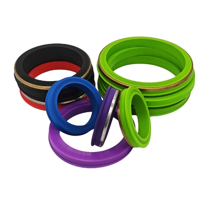 محدوده دما -200C تا 200C حلقه های مهر و موم Weco ساخته شده از NBR HNBR FKM PTFE