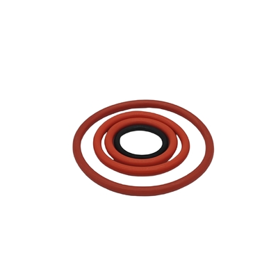 حلقه های سفارشی NBR FKM EPDM مواد لاستیکی سیلیکونی