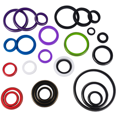 85 Shore A Nitrile NBR PTFE لاستیک چکش مهر و موم اتحادیه برای میدان نفتی
