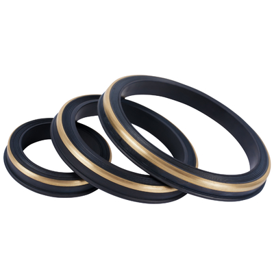 85 Shore A Nitrile NBR PTFE لاستیک چکش مهر و موم اتحادیه برای میدان نفتی