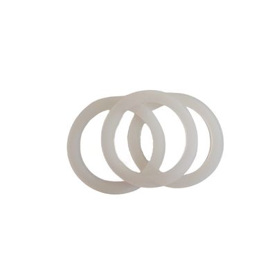 گاسکت لاستیکی سیلیکونی با کیفیت غذایی مطابق با FDA با سختی 40-90 Shore A و اندازه سفارشی