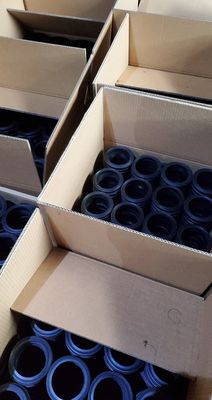 محافظ رزوه NC77 HDPE برای لوله حفاری پین و جعبه محافظ رزوه میدان نفتی درپوش