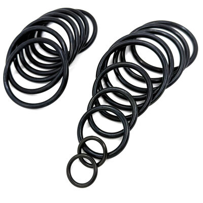حلقۀ O-ring های Nitrile سیاه دقیق مهر و موم های Buna برای سیستم های هیدرولیکی