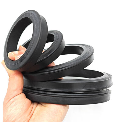 NBR HNBR FKM PTFE حلقه های مهر و موم مهر و موم: 6000 PSI راه حل های مهر و موم پایدار ISO 9001 گواهینامه