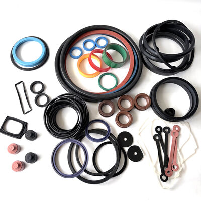 قطعات آب بندی الاستومری سفارشی با سختی 50-90 Shore A در NBR EPDM FKM HNBR برای کاربردهای OEM/ODM