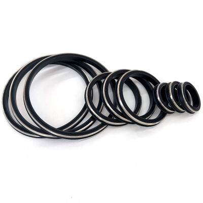 مهر و موم های مقاومت کننده به H2S FKM با حلقه پشتیبان فولاد ضد زنگ 15,000 PSI CWP
