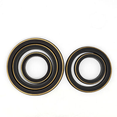 NBR 80 Shore A Hammer Union Seal with Brass Support Ring اندازه های 2 "، 3 "، 4 " برای شکل 1502 مهر های لاستیکی با فشار بالا برای سیستم های متعدد