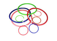 نصب شده رنگی لاستیک O حلقه های مقاوم در برابر روغن ، لاستیک سیلیکون حلقه مهر و موم