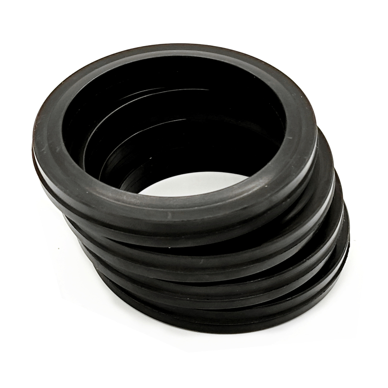 ماندگار و ضد پیری Fig 607 Weco سیاه NBR HNBR FKM PTFE مهر و موم اتحادیه چکش گاز لاستیکی برای مهر و موم