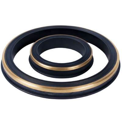 NBR 80 Shore A Hammer Union Seal with Brass Support Ring اندازه های 2 