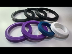 3 اینچ مقاومت شیمیایی سفید PTFE لاستیک چکش مهر اتحادیه قبول سفارشی