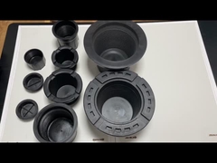 NC50 پوشش پیچ سنگین زن مرد سیاه پلاستیک PP پوشه محافظ رشته